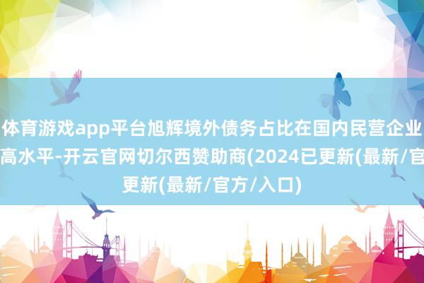 体育游戏app平台旭辉境外债务占比在国内民营企业中属于较高水平-开云官网切尔西赞助商(2024已更新(最新/官方/入口)