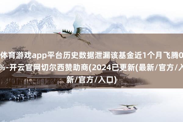 体育游戏app平台历史数据泄漏该基金近1个月飞腾0.99%-开云官网切尔西赞助商(2024已更新(最新/官方/入口)